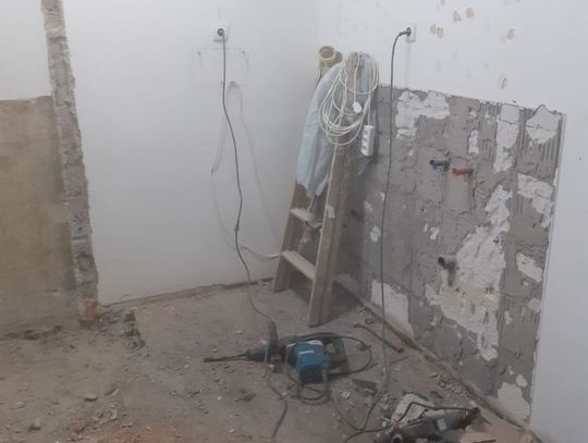 Trwa remont toalet w SP nr 2 w Gniewie
