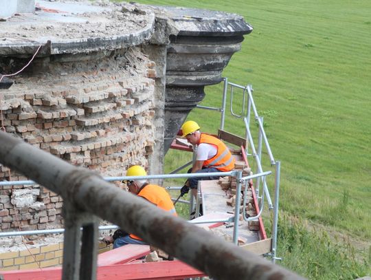 Trwa remont zabytkowego filara na Moście Tczewskim