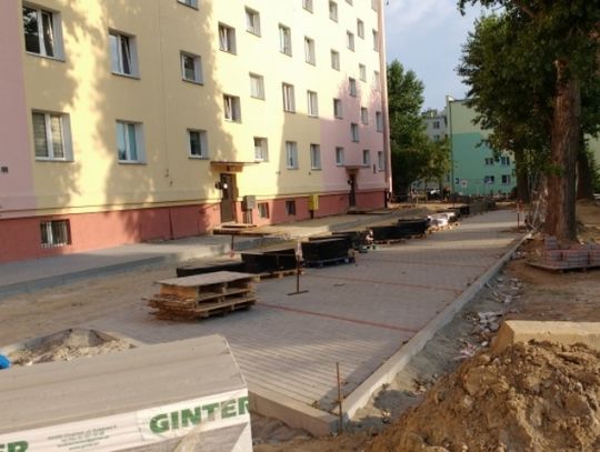 Trwają prace remontowe przy ul. Orzeszkowej. Inwestycja zakończy się w październiku
