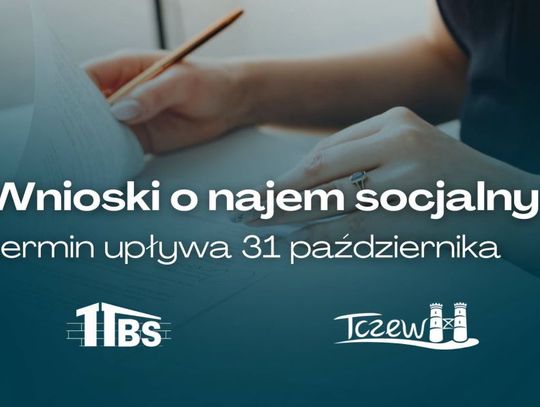 TTBS przypomina: do 31 października możesz złożyć wniosek o ujęcie na liście socjalnej na kolejny rok