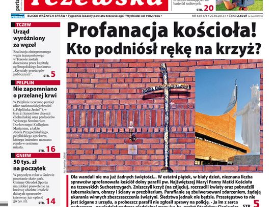 Tylko w „Gazecie Tczewskiej”!