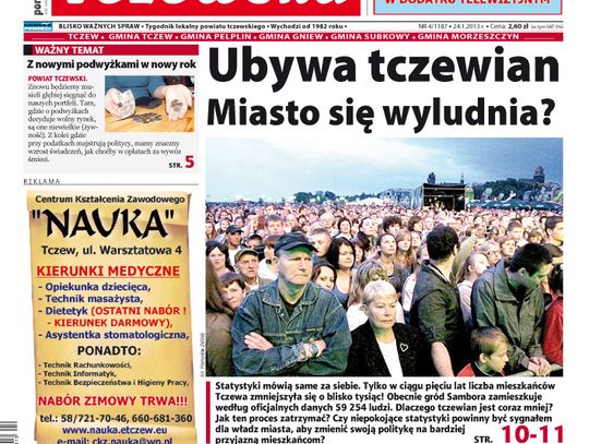 Tylko w „Gazecie Tczewskiej”!