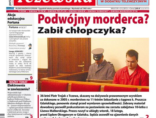 Tylko w „Gazecie Tczewskiej”!