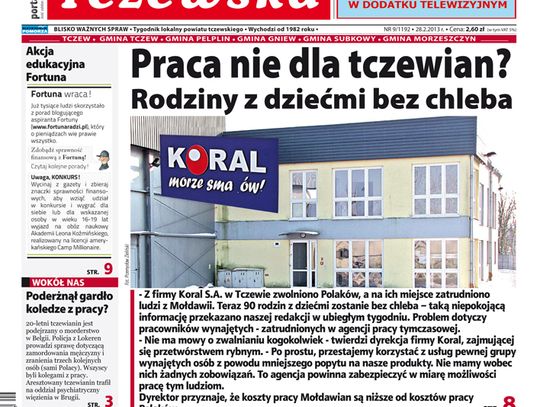 Tylko w „Gazecie Tczewskiej”!