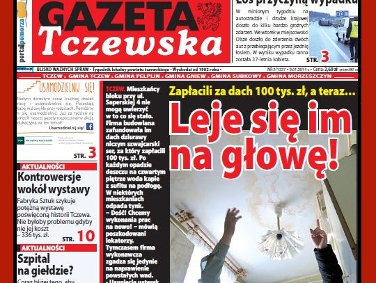 Tylko w Gazecie Tczewskiej!