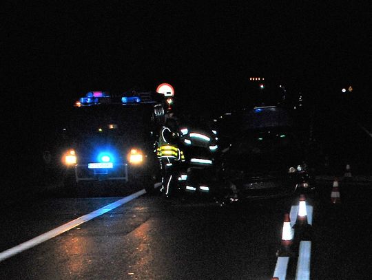 Urwane koła przyczyną wypadku na DK91