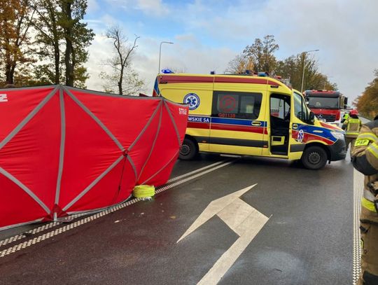 Uwaga! Poważny wypadek w Bałdowie. Utrudnienia w ruchu! Uwaga! Poważny wypadek w Bałdowie. Utrudnienia w ruchu!