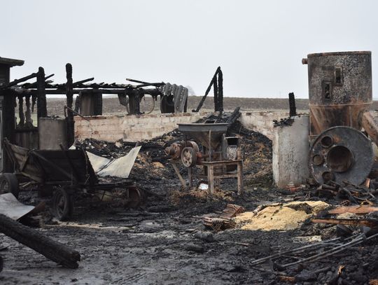 W kilka godzin stracili dużą część gospodarstwa i zapasy dla zwierząt. Gmina apeluje o pomoc!