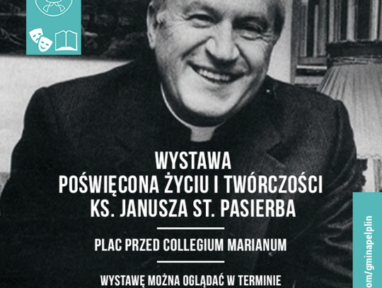 W Pelplinie można oglądać wystawę poświęconą życiu i twórczości ks. Janusza St. Pasierba