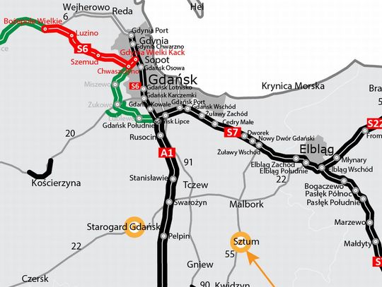 W Pomorskiem powstanie 5 obwodnic. Umowa na dokumentację obwodnicy Sztumu już jest wraz z wyceną inwestycji! 