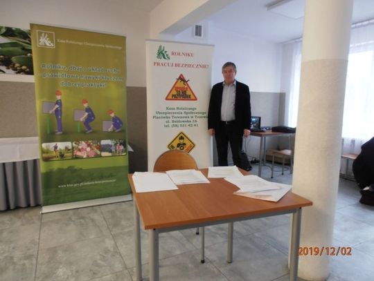 "W ROLNICTWIE MOŻNA PRACOWAĆ BEZPIECZNIEJ"