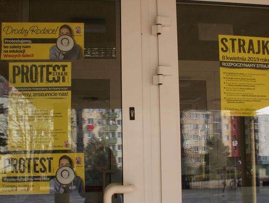 Ważne spotkanie strajkujących w ZSE. Nie ma jednoznacznej decyzji w sprawie klasyfikacji uczniów