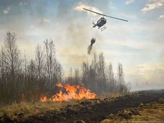 WAŻNE: Strażacy z Pomorza w gotowości do wsparcia działań gaśniczych w Biebrzańskim Parku Narodowym