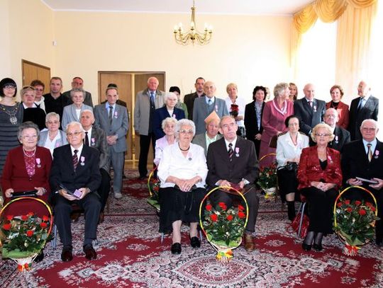 Weselni jubilaci w Urzędzie Stanu Cywilnego w Tczewie