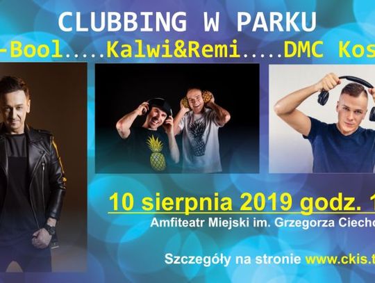 Wieczór w tczewskim parku z DJ-ami