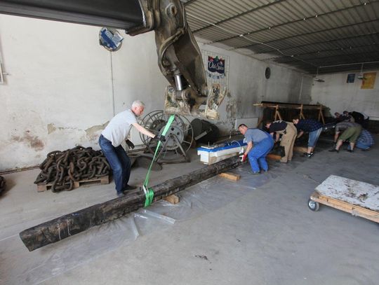 Wielka przeprowadzka w Tczewie. Przeniesiono 14 ton zabytków