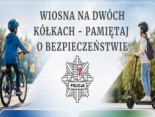 Wiosna na dwóch kółkach - policja przypomina o zasadach bezpieczeństwa