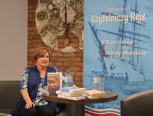 Wirtualne spotkanie z Hanną Cygler w tczewskiej bibliotece