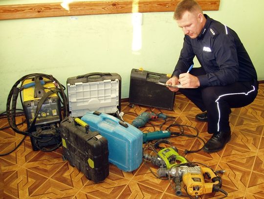 Włam po narzędzia za 60 tys. zł