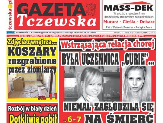 Wstrząsająca relacja byłej uczennicy &quot;Curie&quot;. Chce przestrzec innych