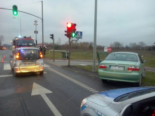 Wypadek na DK 91 w Tczewie. Dwie osoby zabrane do szpitala