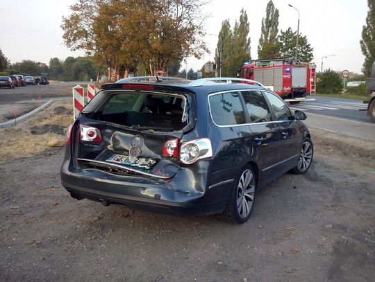 Wypadek na ul. Głowackiego w Tczewie