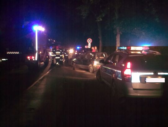 Wypadek na ul.Bałdowskiej 