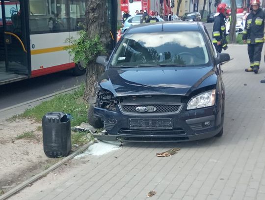 Wypadek na ulicy Sobieskiego.