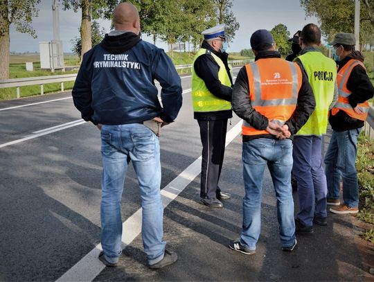 Wypadek śmiertelny na „jedynce” Wstępne ustalenia – był to błąd kierowcy...