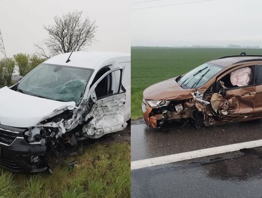 Wypadek w Zajączkowie. 72-latek zasnął za kierownicą