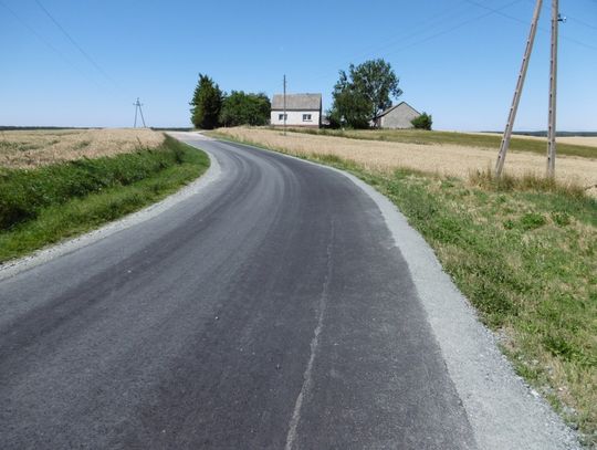 Zakończono remont odcinka ulicy Zduńskiej w Waćmierzu