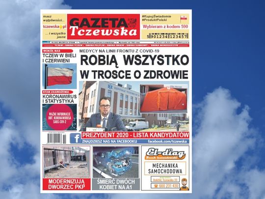 Zapraszamy do lektury 19. nr Gazety Tczewskiej.  A w nim m.in.  wywiad z prezesem Szpitali Tczewskich SA oraz interesujące fotoreportaże. Wiele najnowszych wiadomości z regionu!