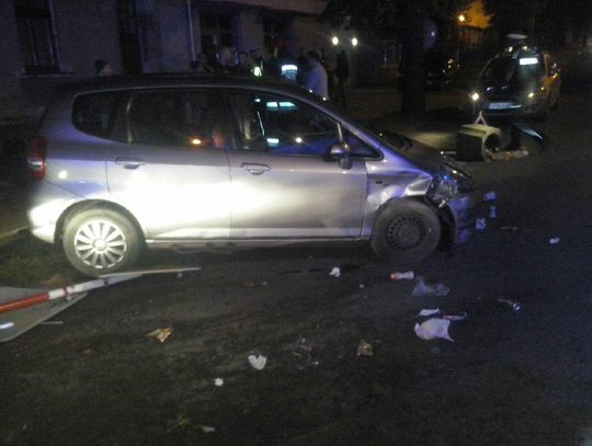 Zderzenie w centrum Tczewa! Jedna osoba ranna