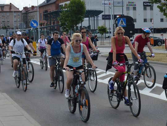 (ZDJĘCIA) Nawet 200 rowerzystów z Tczewa pojechało do Gdyni!