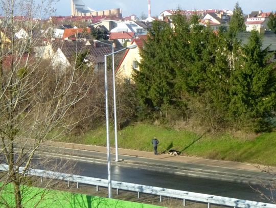 Zginął przez zepsute latarnie przy "jedynce"?