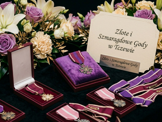 Złote i szmaragdowe gody w Tczewie. Uhonorowano 16 par Złote i szmaragdowe gody w Tczewie. Uhonorowano 16 par