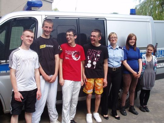 Zobaczyli jak pracują policjanci