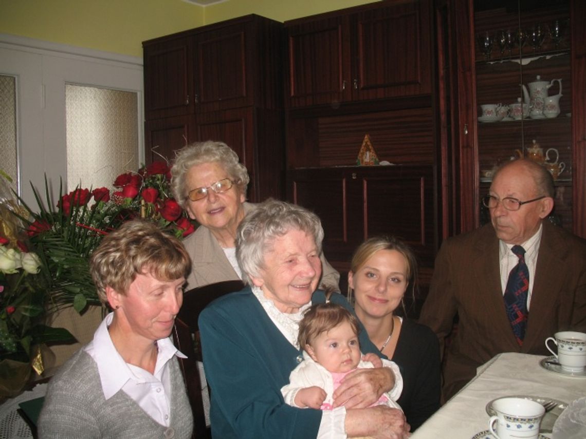 100 lat Anny Papelbon z Lipiej Góry. Pięć pokoleń pod jednym dachem