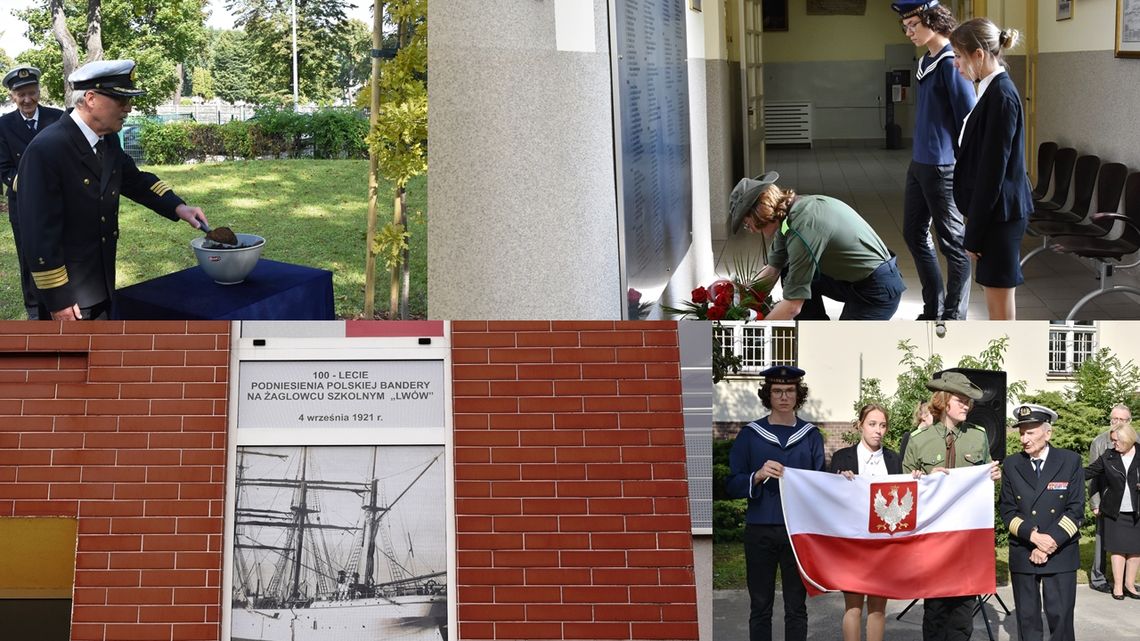 100-lecie podniesienia bandery na żaglowcu Szkoły Morskiej STS „Lwów” 