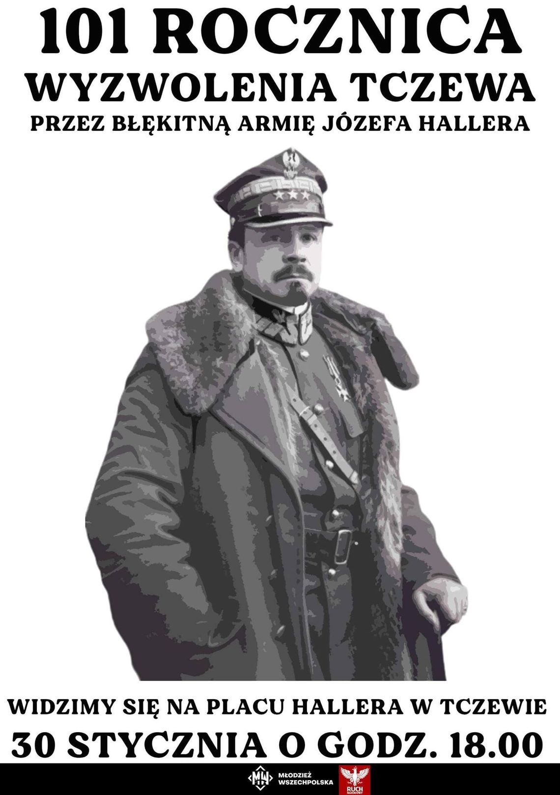 101. rocznica wyzwolenia Tczewa przez Błękitną Armię Józefa Hallera