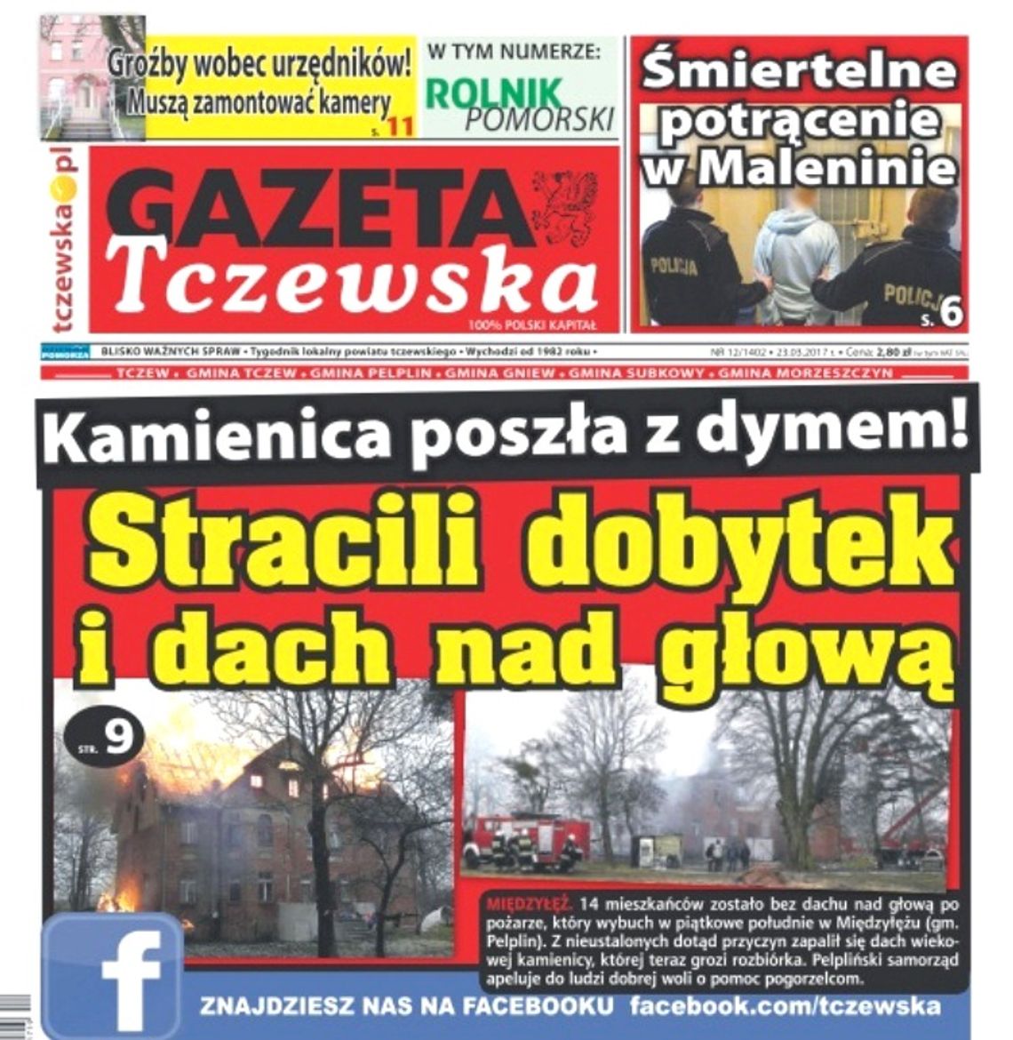 14 osób zostało bez dachu nad głową. Kamienica do rozbiórki? Czytaj GT