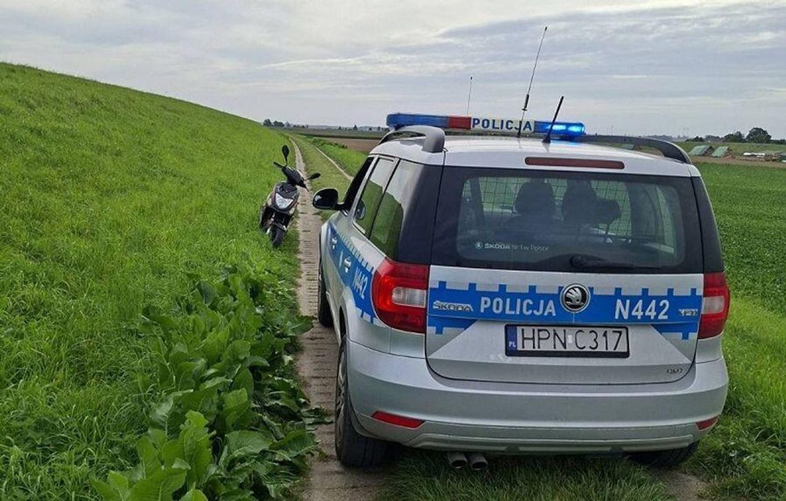 3 promile alkoholu i skuter pod ręką. Policjanci przerwali niebezpieczną jazdę 3 promile alkoholu i skuter pod ręką. Policjanci przerwali niebezpieczną jazdę