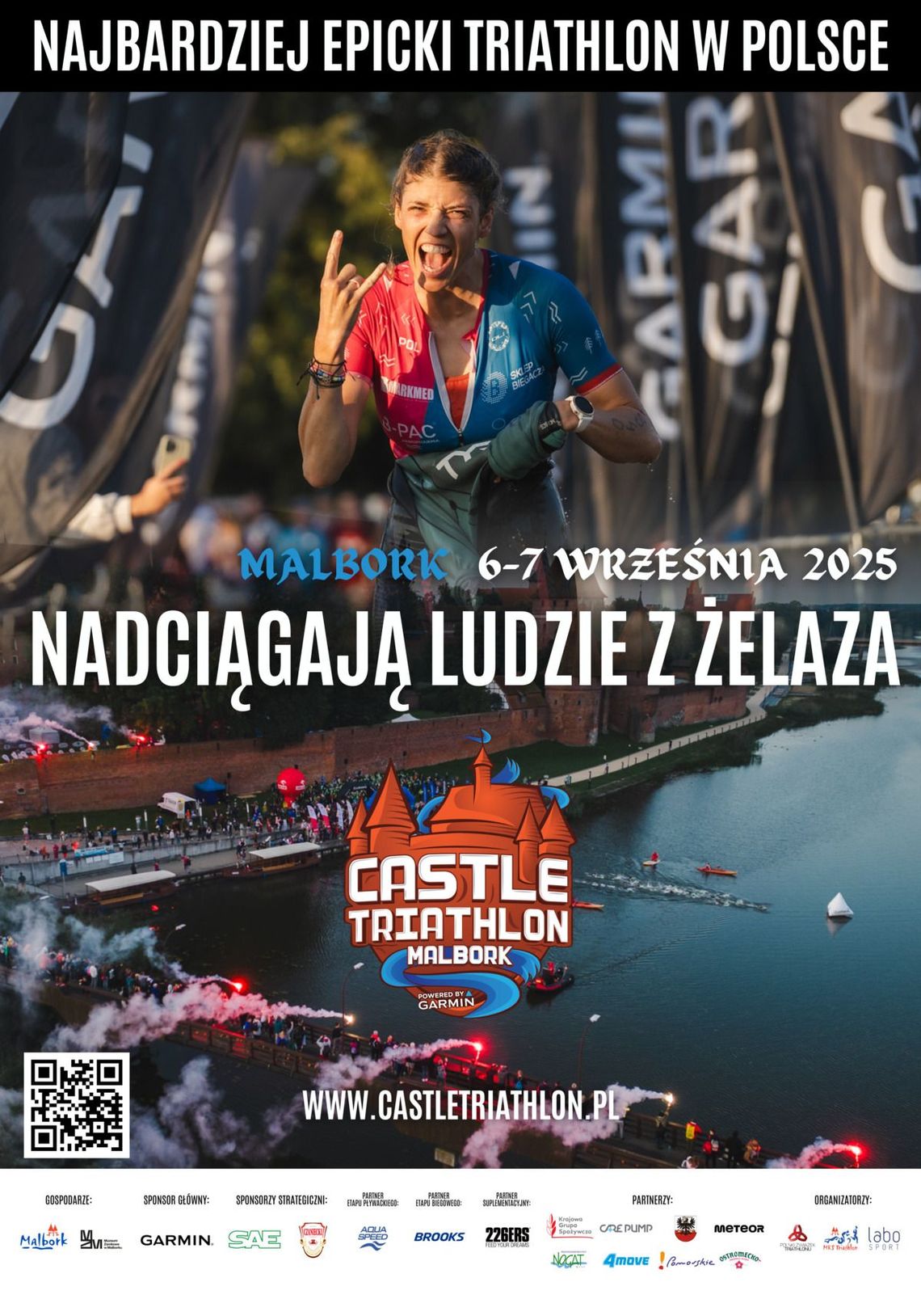 6-7.09.2025 r. - CASTLE TRIATHLON MALBORK 2025 - Sportowe zmagania w cieniu średniowiecznego zamku