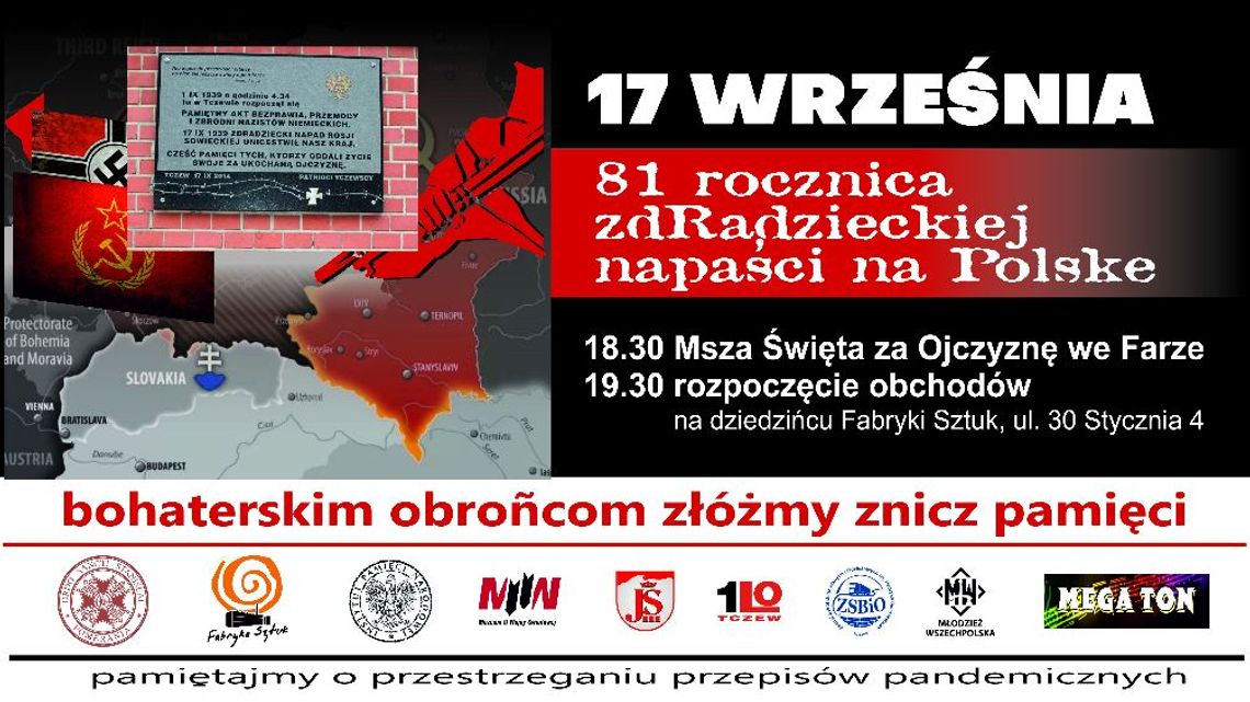 81. rocznica zdRadzieckiej napaści na Polskę