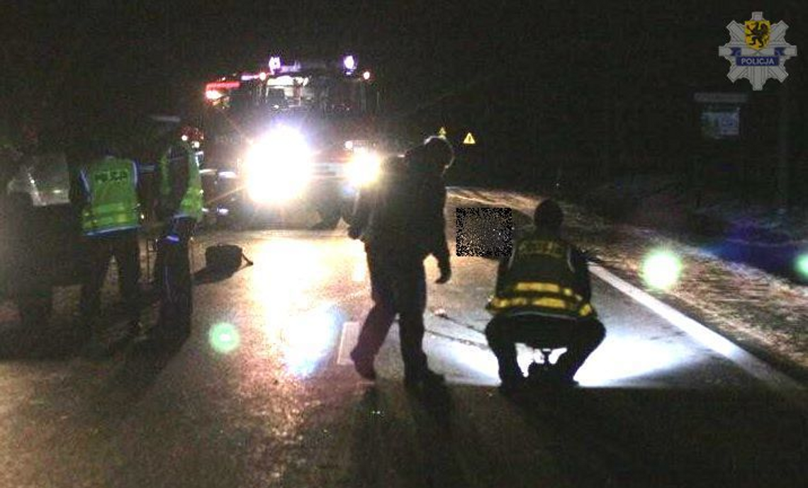 Auto zmiażdżone na drzewie przy ul. Bałdowskiej. Kierowca zmarł w karetce Auto zmiażdżone na drzewie przy ul. Bałdowskiej. Kierowca zmarł w karetce