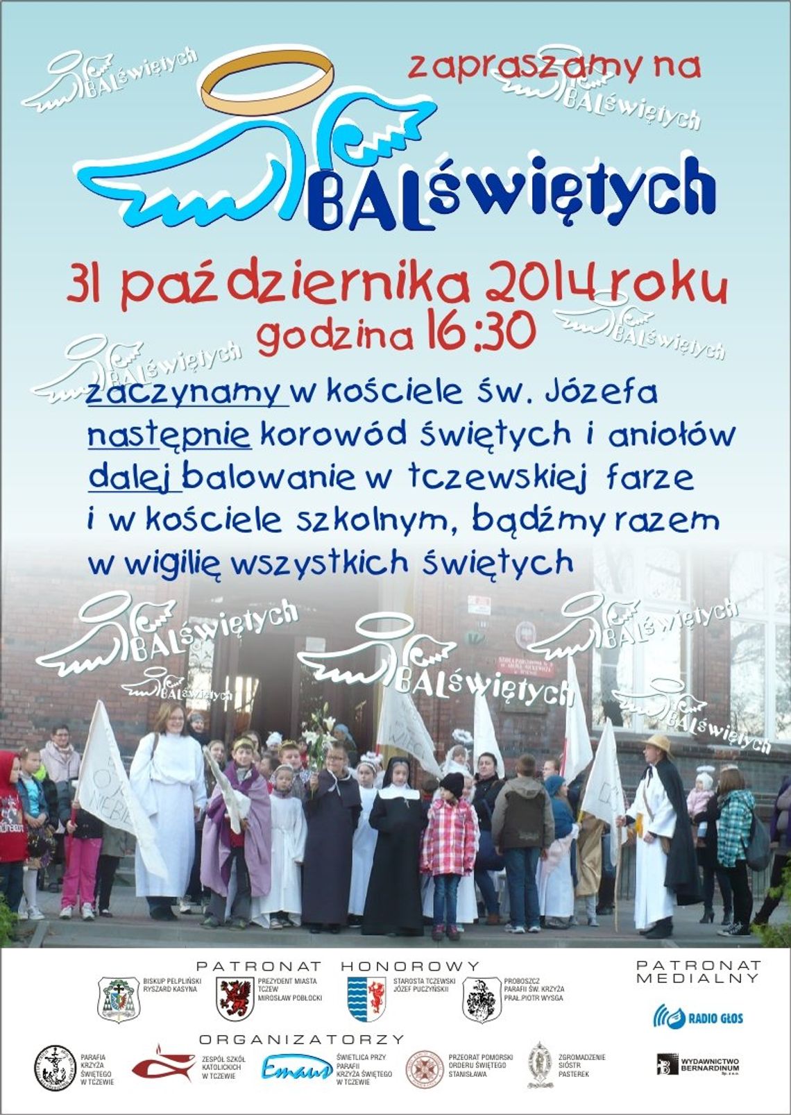 Bal Świętych w Tczewie. Zaproszenie do udziału Bal Świętych w Tczewie. Zaproszenie do udziału