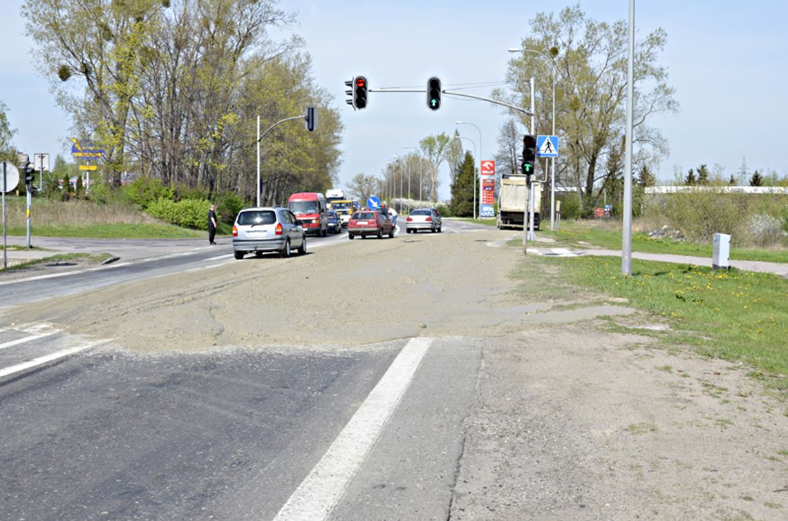 Beton na "jedynce" - uwaga utrudnienia Beton na "jedynce" - uwaga utrudnienia