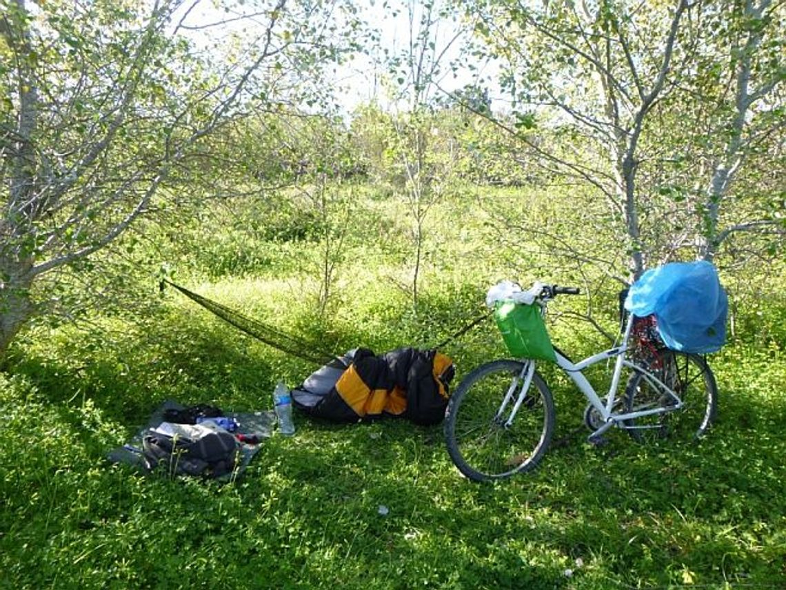 Bez telefonu i zegarka - na rowerze zwiedzał świat Bez telefonu i zegarka - na rowerze zwiedzał świat