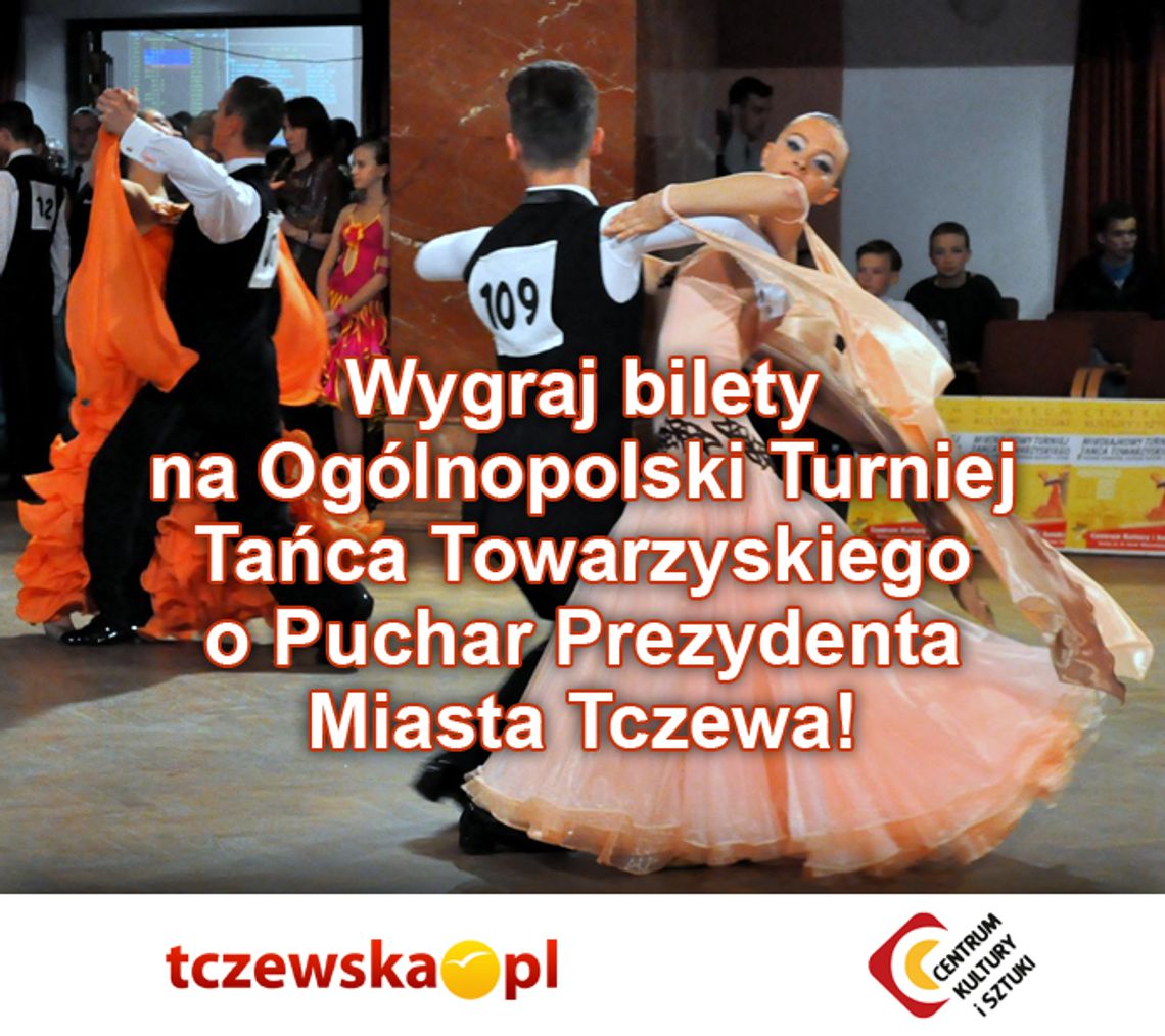 Bilety na Turniej Tańca Towarzyskiego rozdane