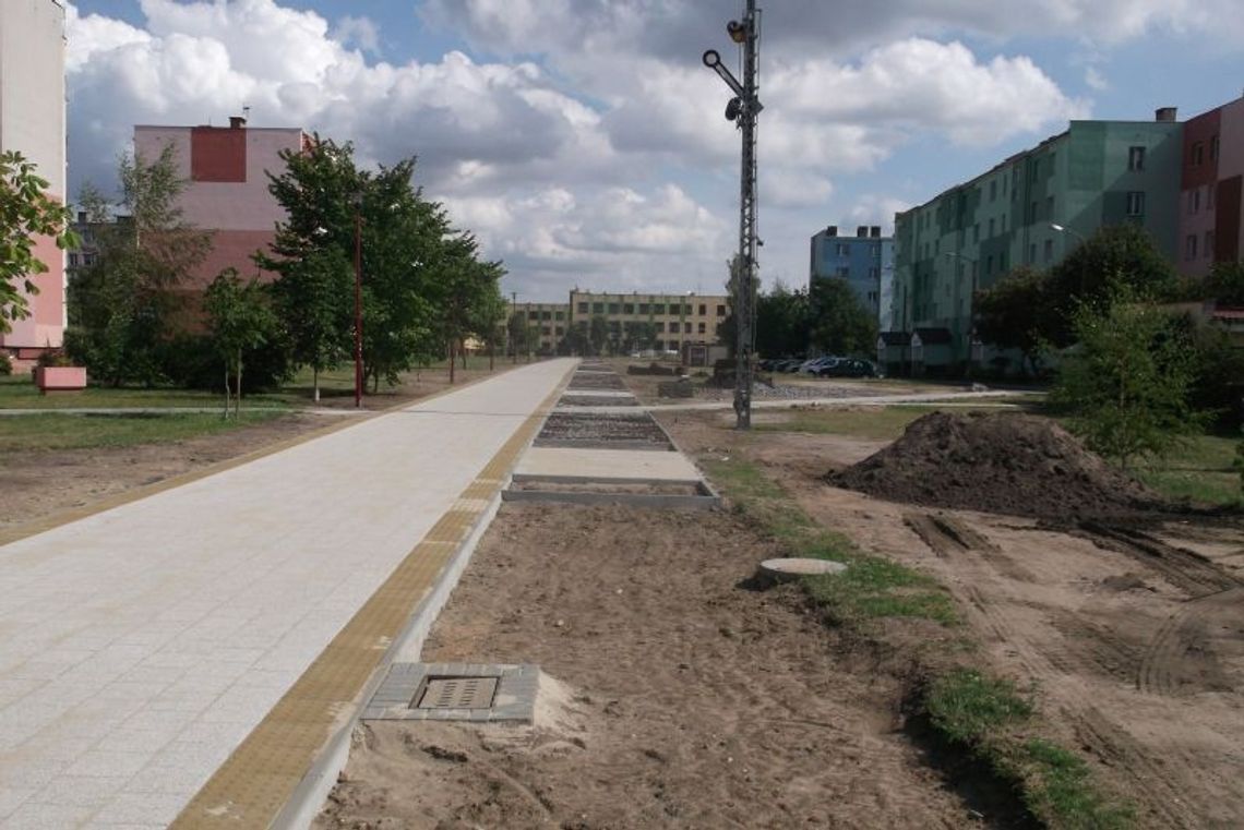 Budowa deptaka na Suchostrzygach